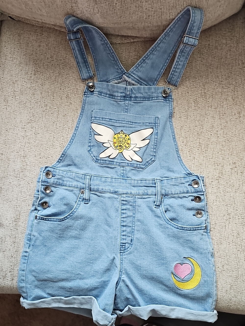 Sailor Moon Short Overalls
